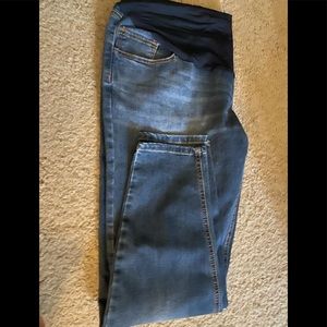 Time and true maternity jeans